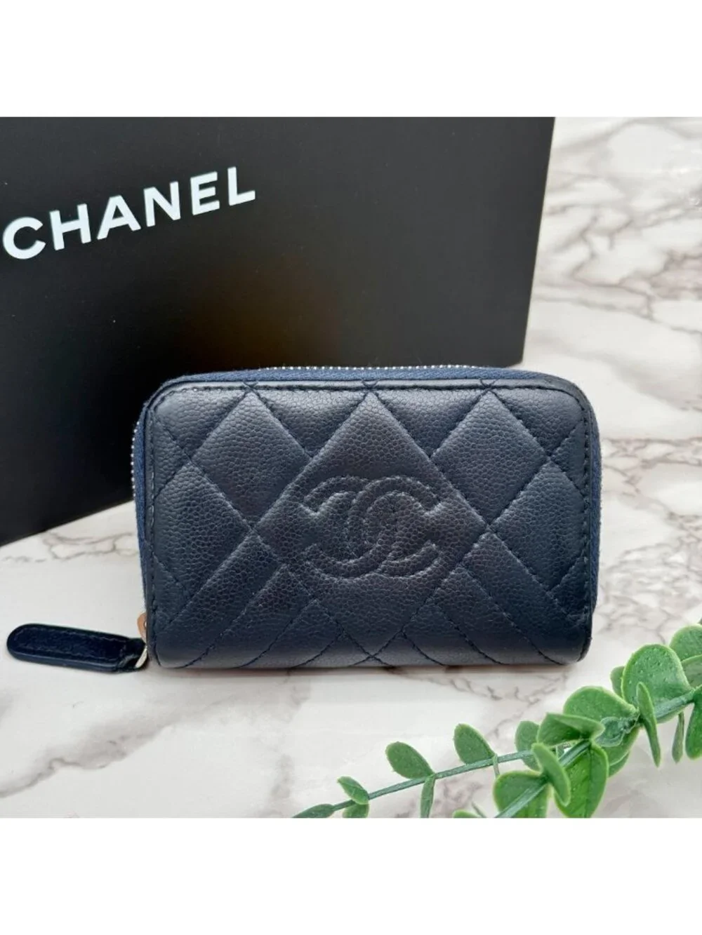Chanel Stitch CC Coin Case Card